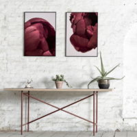 Wall Art prints - Rose Floral ( 3 sets )- Poster Prints -Canvas Prints - Image 3