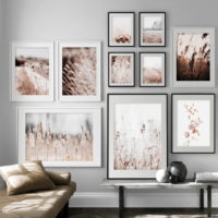 Wall Art - Grass (white serious) - Poster Prints -Canvas Prints - Image 2
