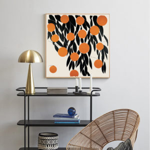 Wall Art - Persimmons - Canvas Prints-Poster Prints