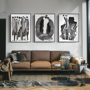 Wall Art prints - City life ( 3 sets )- Poster Prints -Canvas Prints