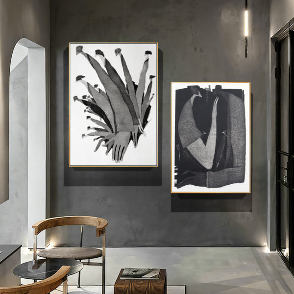 Wall Art - City life A (2 sets)- Canvas Prints-Poster Prints