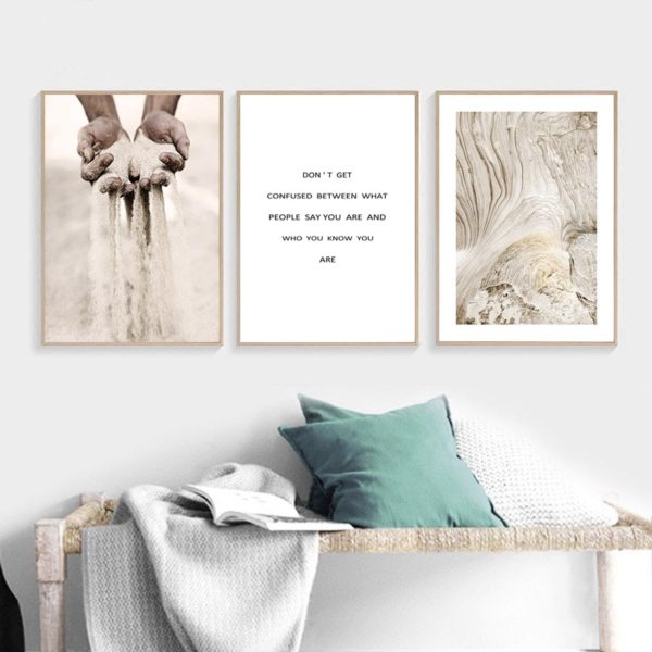 Wall Art prints - Don't confused ( 3 sets )- Poster Prints -Canvas Prints