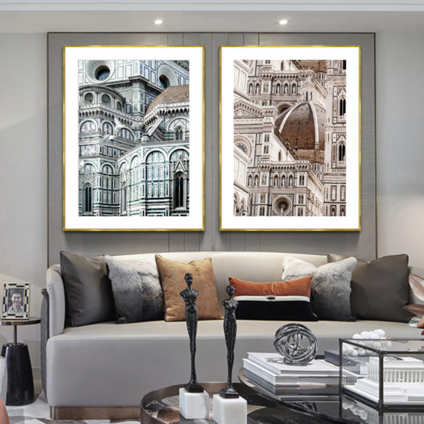 Wall art - European church style A - Canvas Prints - Poster Prints - Image 2