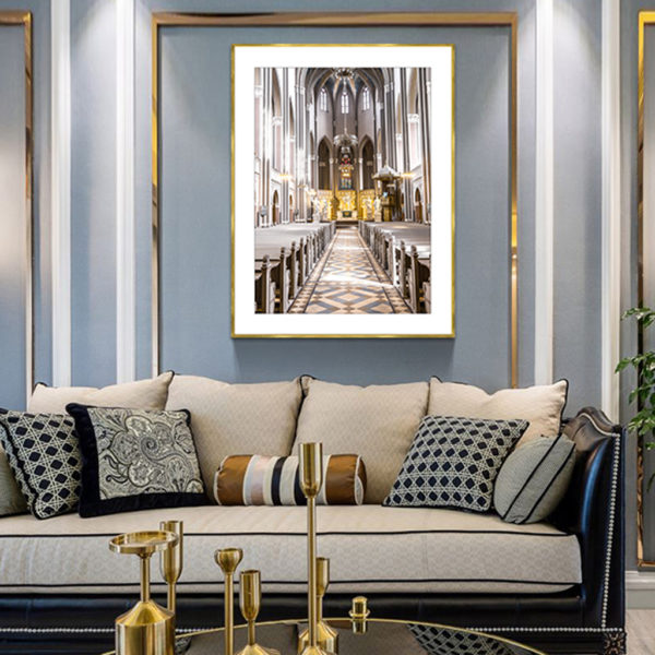 Wall Art -European church 2 sets - Canvas Prints-Poster Prints - Image 2