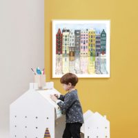 Wall Art -European houses style B- Canvas Prints-Poster Prints