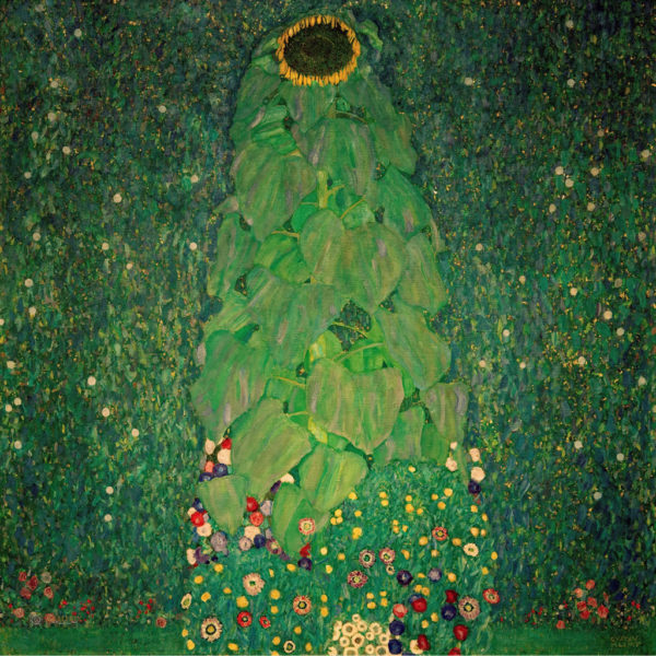 Wall Art - Sunflower by Gustav Klimt - Canvas Prints-Poster Prints - Image 3