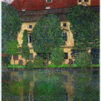 Wall Art -Landscape painting by Gustav Klimt - Canvas Prints-Poster Prints - Image 2