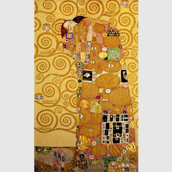 Wall Art – Huging by Gustav Klimt - Canvas Prints - Poster Prints - Image 2