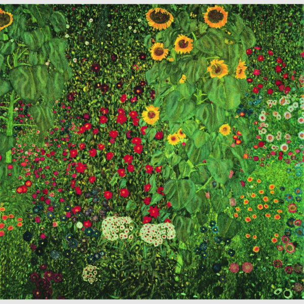 Wall Art -Sunflowers II by Gustav Klimt - Canvas Prints-Poster Prints - Image 2