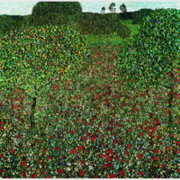 Wall Art -Field of Poppies by Gustav Klimt - Canvas Prints-Poster Prints - Image 2