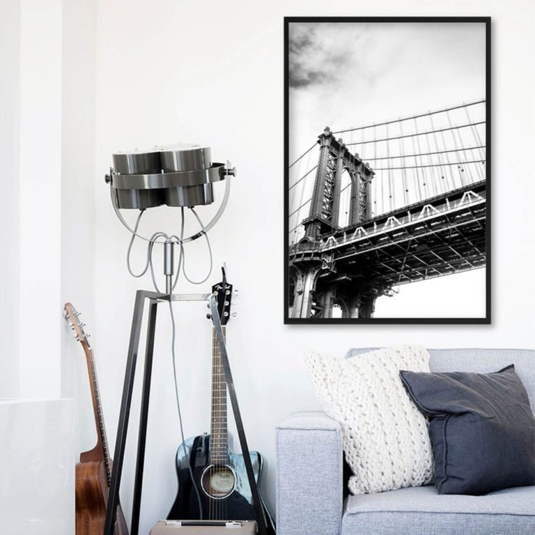 Wall Art – New York Black White 3 sets – Poster Prints -Canvas Prints