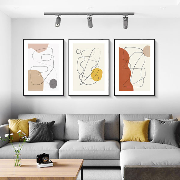 Wall Art prints - Abstract line art ( 3 sets )- Poster Prints -Canvas Prints - Image 4