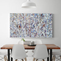 Wall art - Abstract line art hand painting style- Canvas Prints - Poster Prints - Image 3