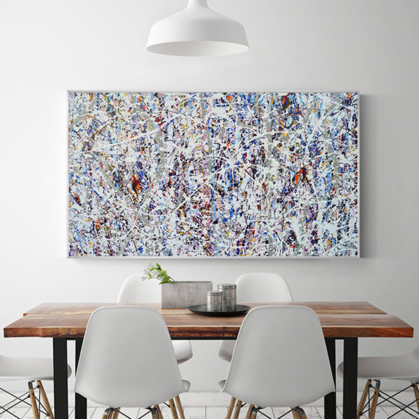 Wall art - Abstract line art hand painting style- Canvas Prints - Poster Prints - Image 3