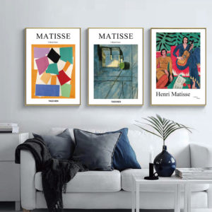 Wall Art prints - View of notre dame by Henri Matisse( 3 sets )- Poster Prints -Canvas Prints