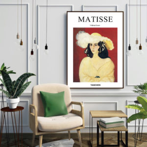 Wall Art -White Feather By Henri Matisse - Poster Prints -Canvas Prints