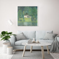 Wall Art -Litzlberg on lake Attersee by Gustav Klimt - Canvas Prints-Poster Prints - Image 4