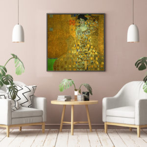 Wall Art -Portrait of adele bloch bauer by Gustav Klimt- Canvas Prints-Poster Prints