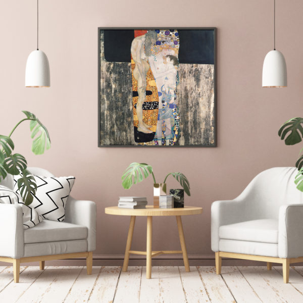 Wall Art -Three ages of woman by Gustav Klimt - Canvas Prints-Poster Prints - Image 3