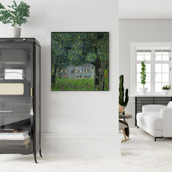 Wall Art -Farmhouse in Upper Austria by Gustav Klimt - Canvas Prints-Poster Prints - Image 4