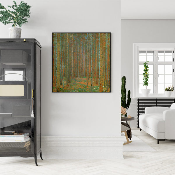 Wall Art -Pine forest by Gustav Klimt- Canvas Prints-Poster Prints - Image 3