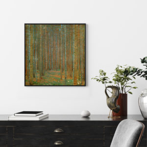 Wall Art -Pine forest by Gustav Klimt- Canvas Prints-Poster Prints
