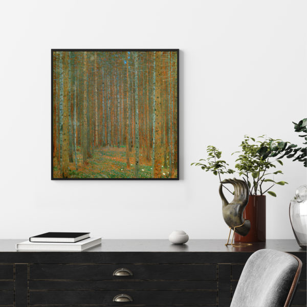 Wall Art -Pine forest by Gustav Klimt- Canvas Prints-Poster Prints
