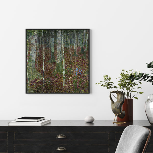 Wall Art - Birch forest by Gustav Klimt - Canvas Prints-Poster Prints