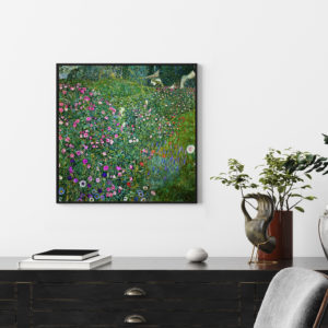 Wall Art -Italian garden by Gustav Klimt - Canvas Prints-Poster Prints