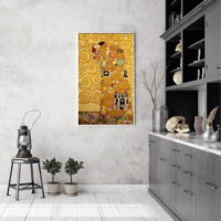 Wall Art – Huging by Gustav Klimt - Canvas Prints - Poster Prints - Image 4
