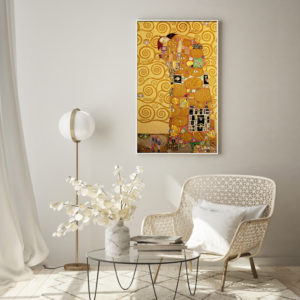 Wall Art – Huging by Gustav Klimt - Canvas Prints - Poster Prints