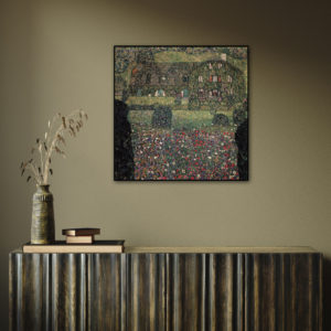 Wall Art - Country House on Attersee Lake by Gustav Klimt - Canvas Prints-Poster Prints