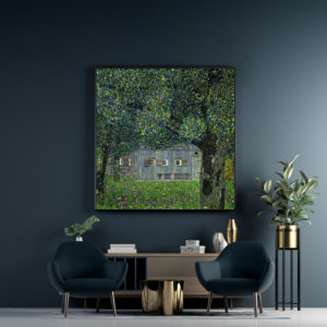 Wall Art -Farmhouse in Upper Austria by Gustav Klimt - Canvas Prints-Poster Prints