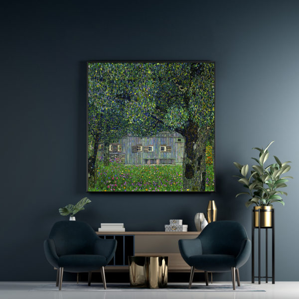 Wall Art -Farmhouse in Upper Austria by Gustav Klimt - Canvas Prints-Poster Prints