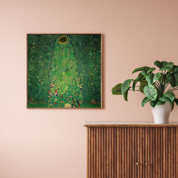 Wall Art - Sunflower by Gustav Klimt - Canvas Prints-Poster Prints