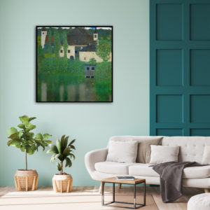 Wall Art -Schloss kammer on attersee by Gustav Klimt - Canvas Prints-Poster Prints