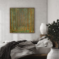 Wall Art -Pine forest by Gustav Klimt- Canvas Prints-Poster Prints - Image 4