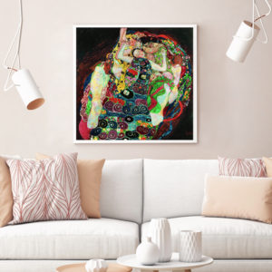 Wall Art - The Virgin by Gustav Klimt - Canvas Prints-Poster Prints