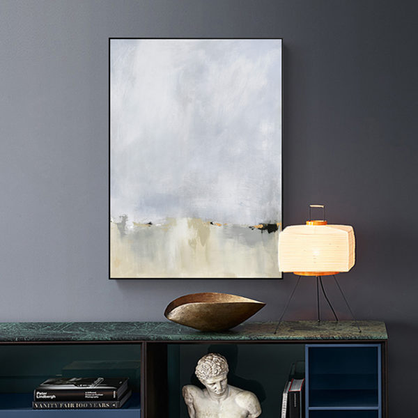 Wall Art prints -Abstract golden white 3 sets - Poster Prints -Canvas Prints - Image 6
