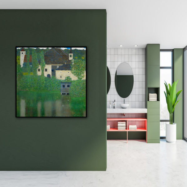 Wall Art -Schloss kammer on attersee by Gustav Klimt - Canvas Prints-Poster Prints - Image 2