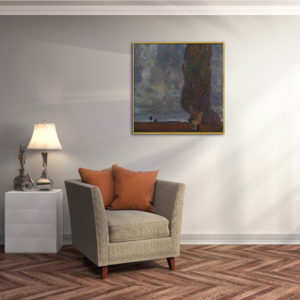 Wall Art -Approaching Thunderstorm by Gustav Klimt - Canvas Prints-Poster Prints