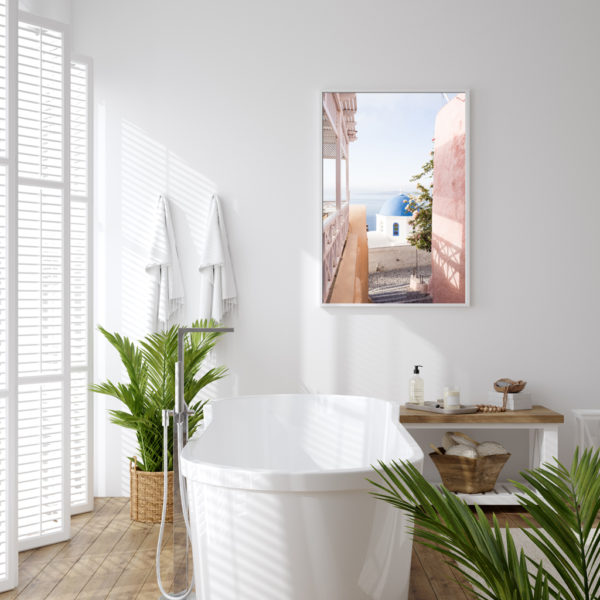 Wall Art - Santorini church (2 sets)- Canvas Prints-Poster Prints - Image 3