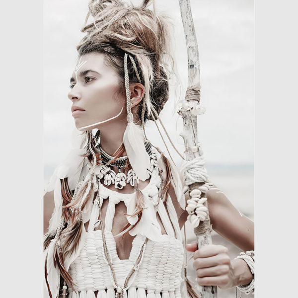 Wall art - Warrior girl - Canvas Prints - Poster Prints - Image 4