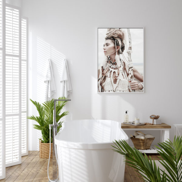 Wall art - Warrior girl - Canvas Prints - Poster Prints - Image 3