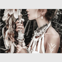 Wall art - BOHO Dreamer Girl- Canvas Prints - Poster Prints - Image 3