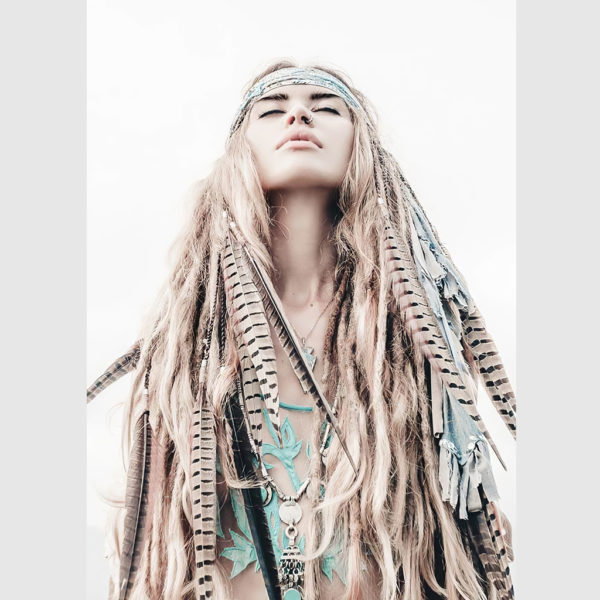 Wall art - BOHO Girl- Canvas Prints - Poster Prints - Image 3