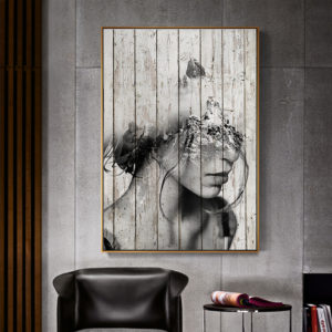 Wall art - Abstract Figure II- Canvas Prints - Poster Prints