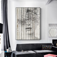 Wall art - Abstract Figure 2 sets - Canvas Prints - Poster Prints - Image 3