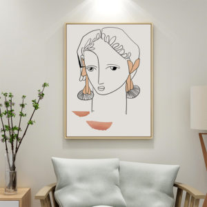 Wall art - Abstract figure - Canvas Prints - Poster Prints
