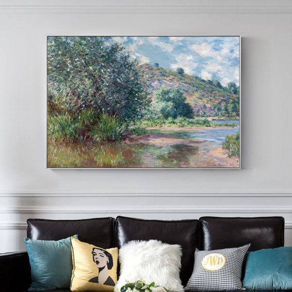 Wall art - Claud Monet Landscape - Canvas Prints - Poster Prints - Image 2